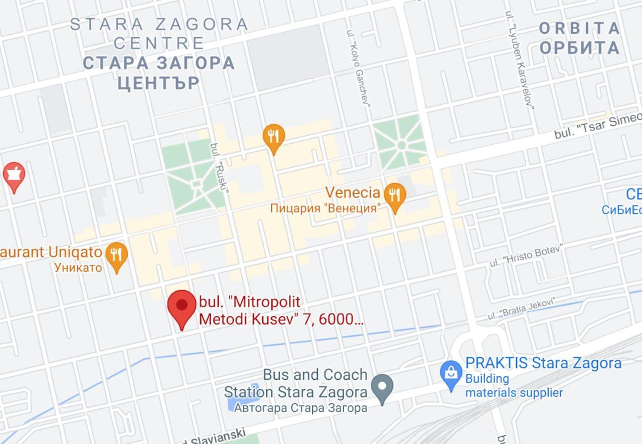 Sunny Central Apartment With Tv & Wi-Fi Stara Zagora Bagian luar foto